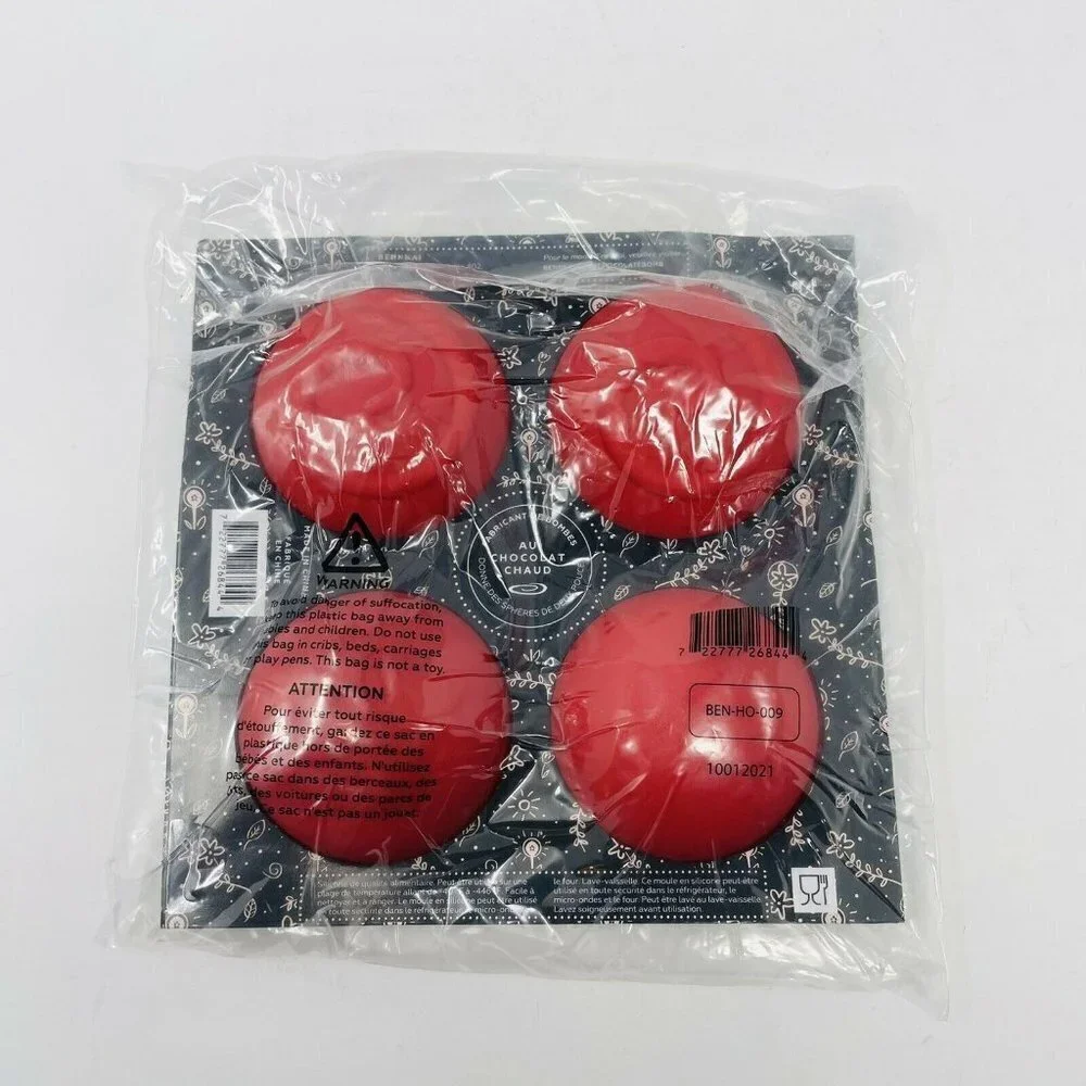 Bennkai Modern Bliss Hot Chocolate Bomb Maker‎ 2inch Spheres Silicone FabFitFun